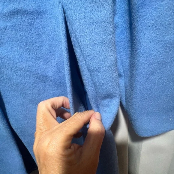 Sam Edelman Blue Wool  Pea Coat - Picture 9 of 10